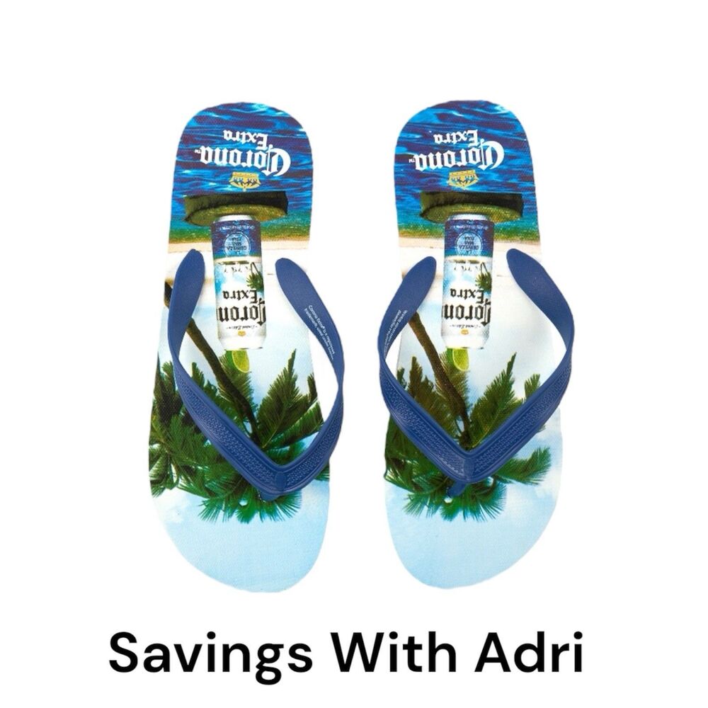 Corona Extra FLIP FLOP Unisex Size 12 Men